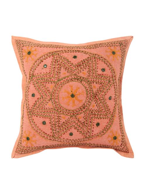 cotton single rajasthani traditional cushion cover by rajrang - 14425347 - Very Small Image - 1