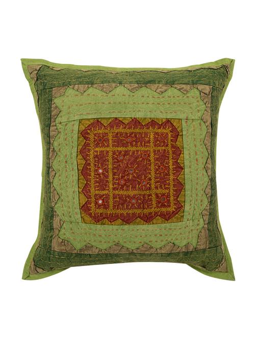 cotton single rajasthani traditional cushion cover by rajrang - 14425354 - Very Small Image - 1