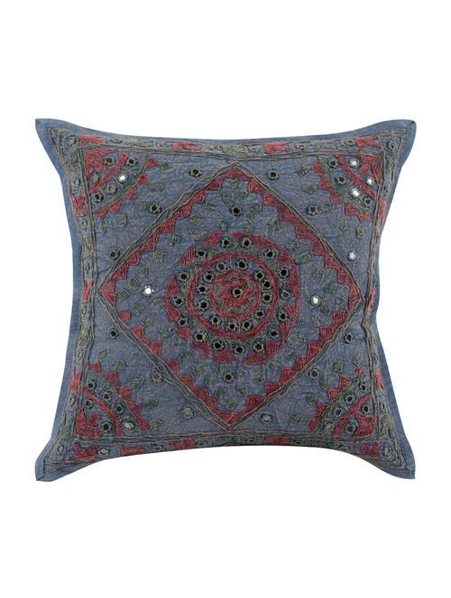 cotton single rajasthani traditional cushion cover by rajrang - 14425355 - Very Small Image - 1