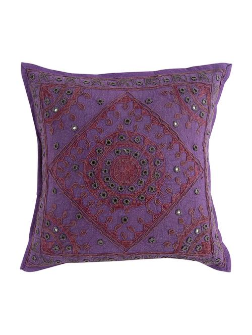 cotton single rajasthani traditional cushion cover by rajrang - 14425356 - Very Small Image - 1