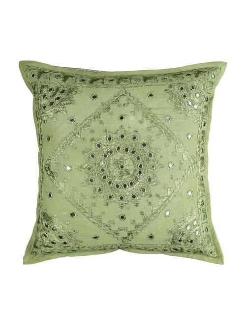 cotton single rajasthani traditional cushion cover by rajrang - 14425357 - Very Small Image - 1