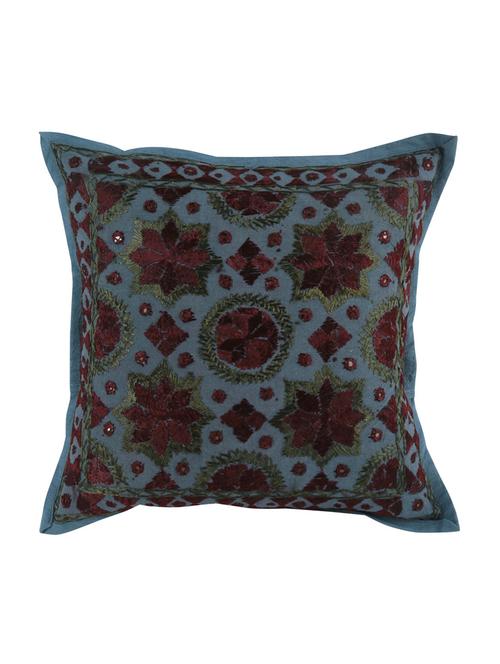 cotton single rajasthani traditional cushion cover by rajrang - 14425359 - Very Small Image - 1