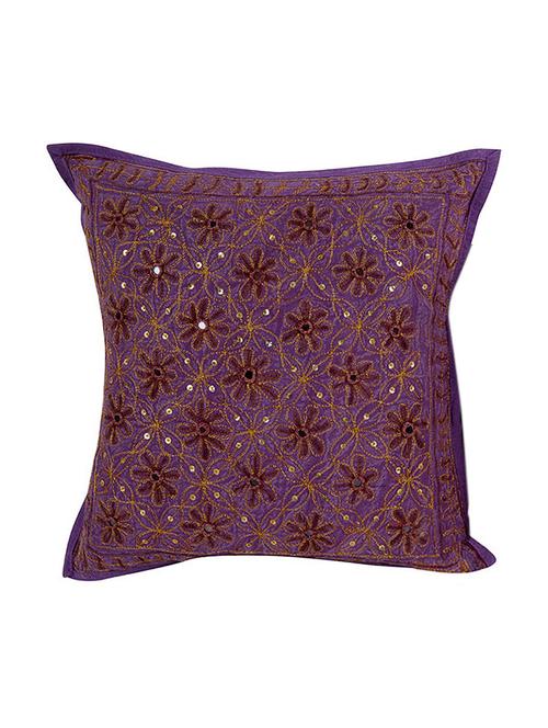 cotton single rajasthani traditional cushion cover by rajrang - 14425360 - Very Small Image - 1