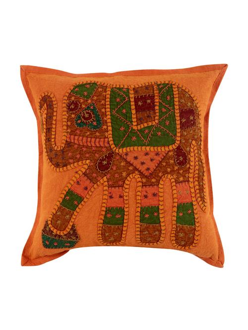cotton single rajasthani traditional cushion cover by rajrang - 14425376 - Very Small Image - 1