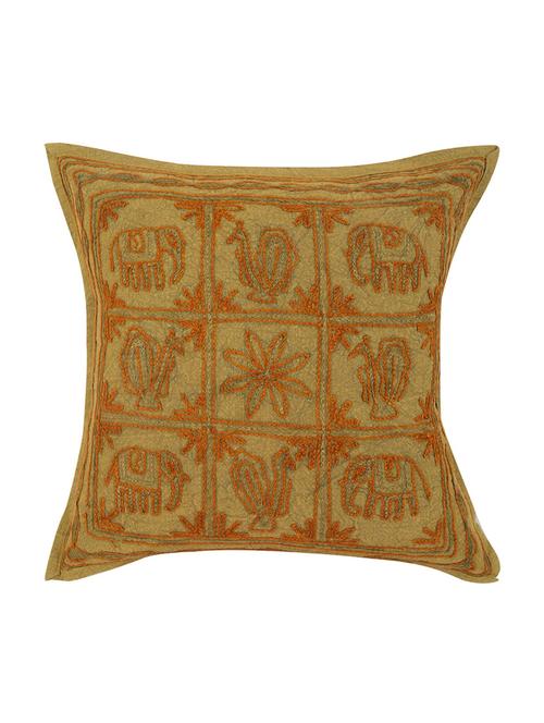 cotton single rajasthani traditional cushion cover by rajrang - 14425385 - Very Small Image - 1