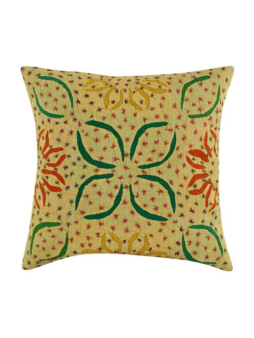 cotton single rajasthani traditional cushion cover by rajrang - 14425391 - Very Small Image - 1