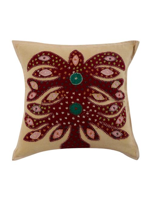 cotton single rajasthani traditional cushion cover by rajrang - 14425392 - Very Small Image - 1