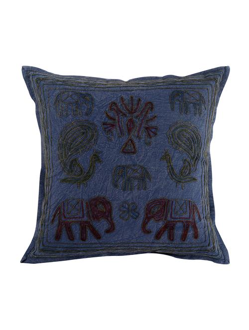 cotton single rajasthani traditional cushion cover by rajrang - 14425436 - Very Small Image - 1