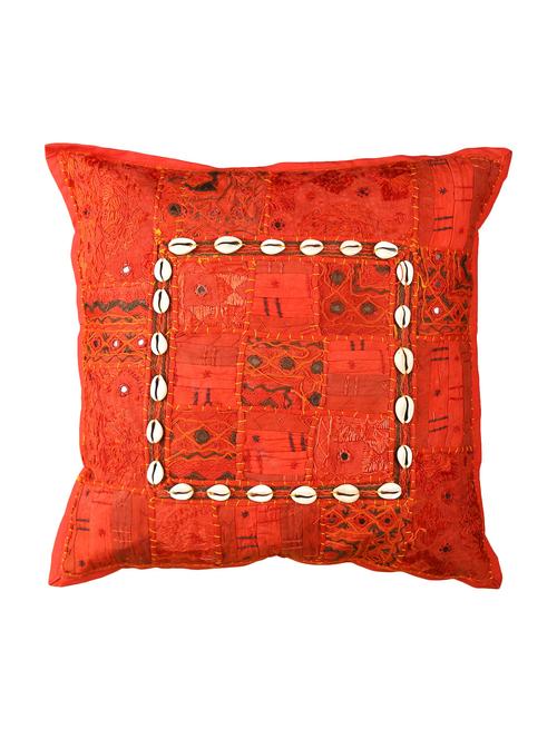 cotton single rajasthani traditional cushion cover by rajrang - 14425506 - Very Small Image - 1