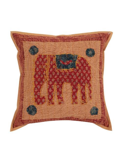 cotton single rajasthani traditional cushion cover by rajrang - 14425524 - Very Small Image - 1