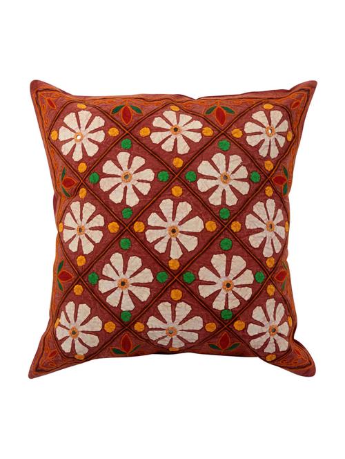 cotton single rajasthani traditional cushion cover by rajrang - 14425547 - Very Small Image - 1