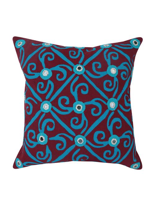 cotton single rajasthani traditional cushion cover by rajrang - 14425554 - Very Small Image - 1