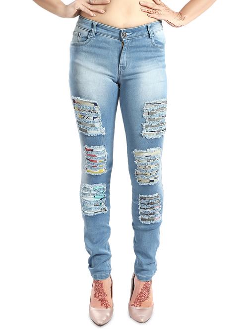 light blue denim jeans - 14426498 - Very Small Image - 1
