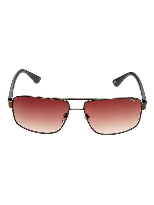 idee gradient square men's sunglasses - (ids2100c4sg|58|brown gradient lens) - 14427463 - Very Small Image - 1