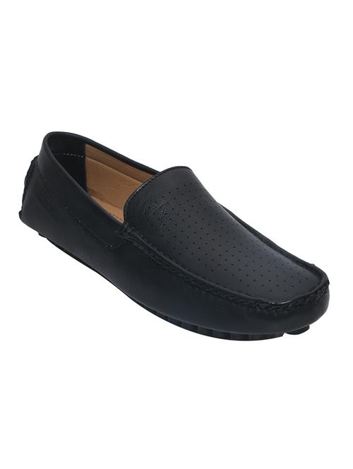 black leatherette loafer - 14427984 - Very Small Image - 1