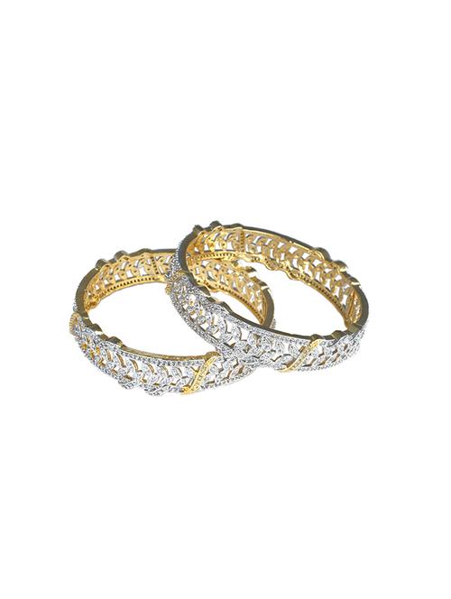 white brass bangle - 14432196 - Very Small Image - 1