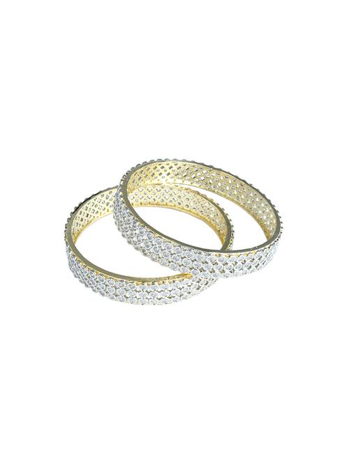 white brass bangle - 14432197 - Very Small Image - 1