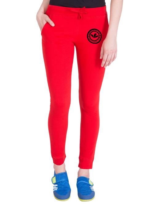 red cotton track pants - 14432446 - Very Small Image - 1