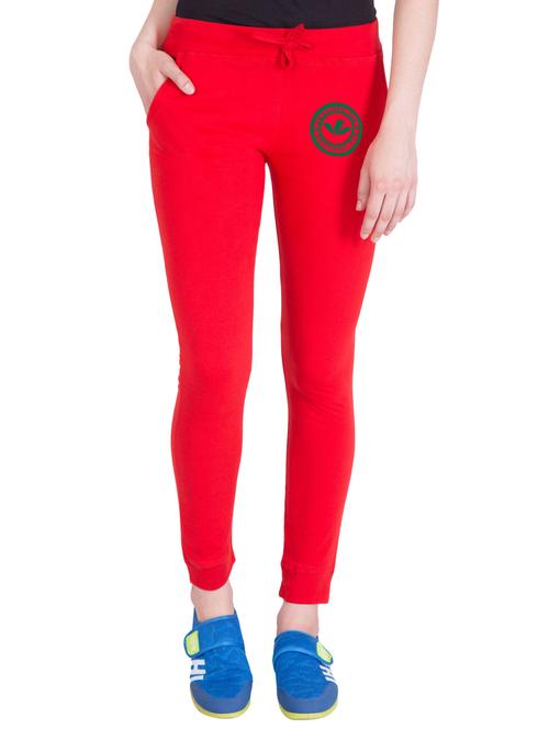 red cotton track pants - 14432448 - Very Small Image - 1