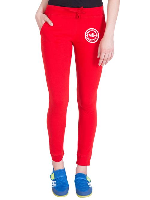 red cotton track pants - 14432450 - Very Small Image - 1