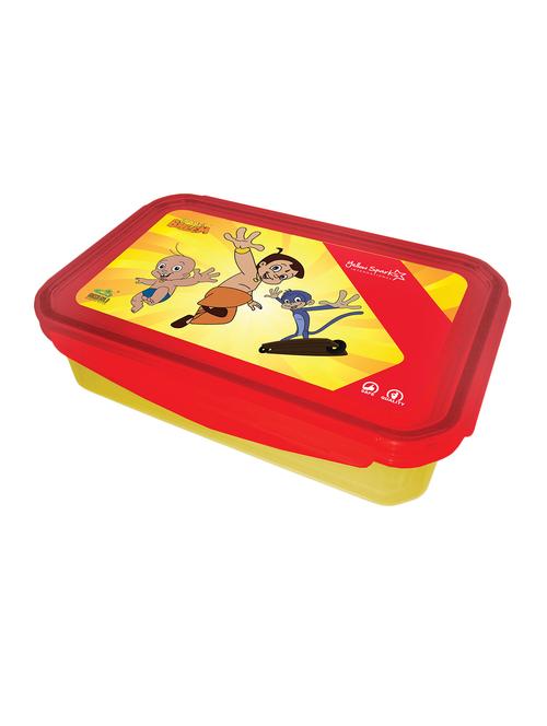 multi colored plastic lunch box - 14432565 - Very Small Image - 1