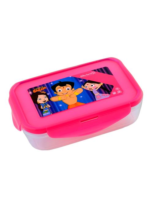 pink plastic lunch box - 14432566 - Very Small Image - 1