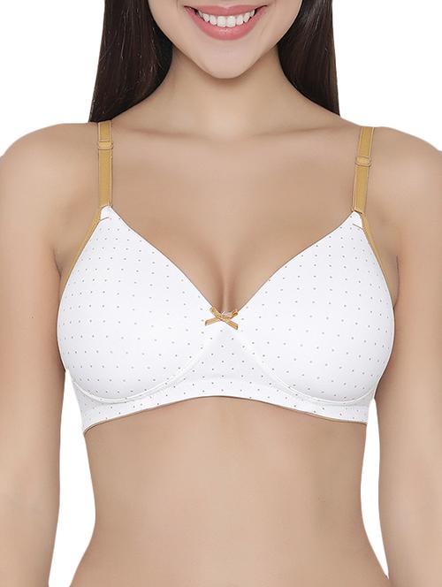 white polyamide tshirt bra - 14432808 - Very Small Image - 1