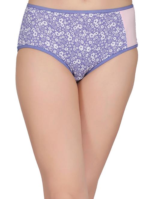 blue cotton hipster panty - 14432902 - Very Small Image - 1