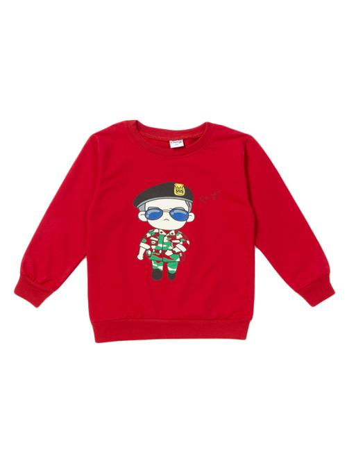 red wool sweater - 14433432 - Very Small Image - 1