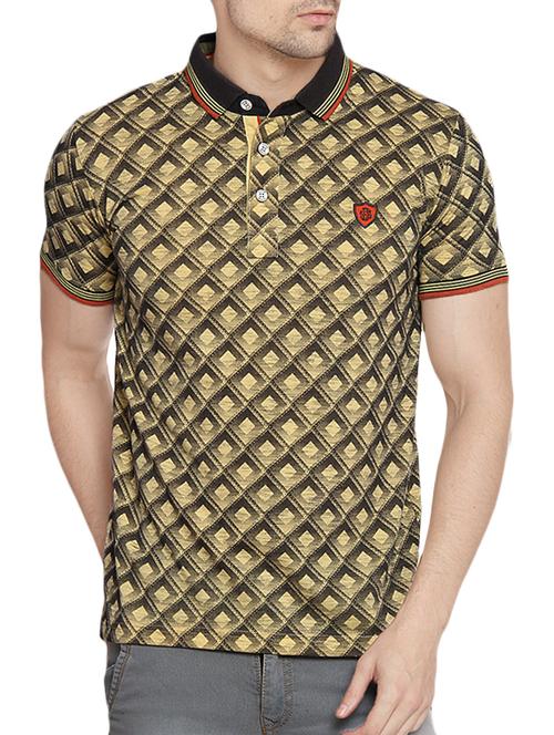 yellow cotton t-shirt - 14436681 - Very Small Image - 1