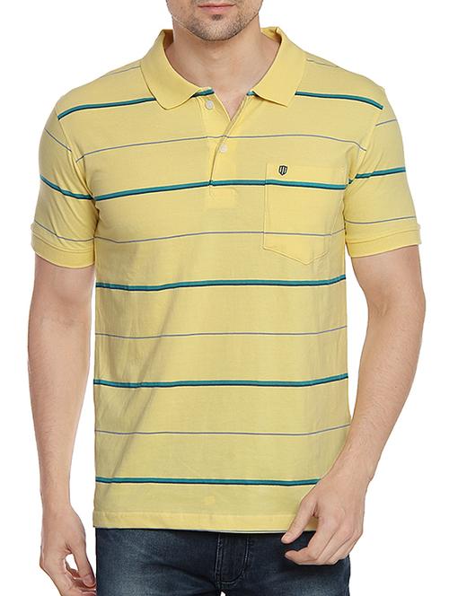 yellow cotton t-shirt - 14436709 - Very Small Image - 1