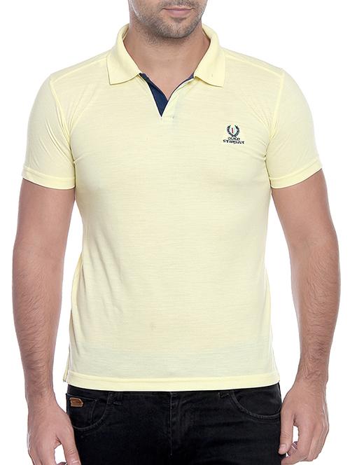 yellow cotton t-shirt - 14436712 - Very Small Image - 1