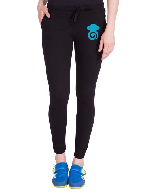 black cotton track pants - 14436750 - Very Small Image - 1