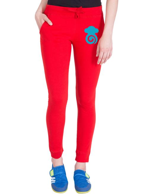 red cotton track pants - 14436789 - Very Small Image - 1