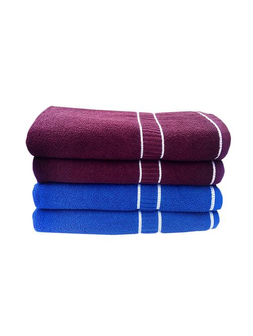 cotton bath towel for man & woman (set of 4) - 14437630 - Very Small Image - 1