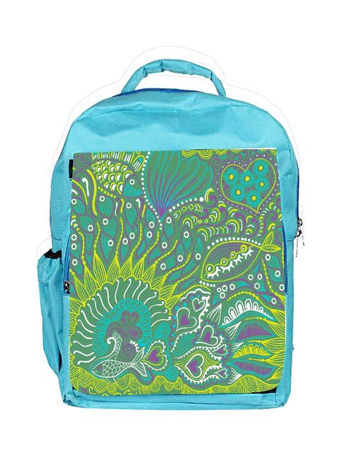 blue canvas bag - 14438292 - Very Small Image - 1