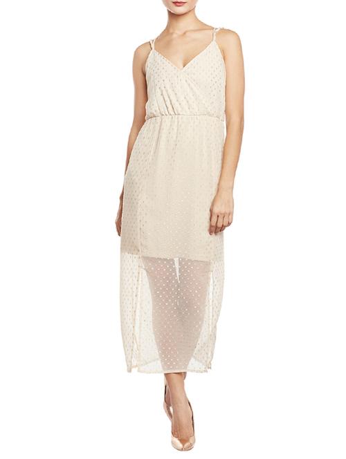 cami neck side slit dress - 14438358 - Very Small Image - 1