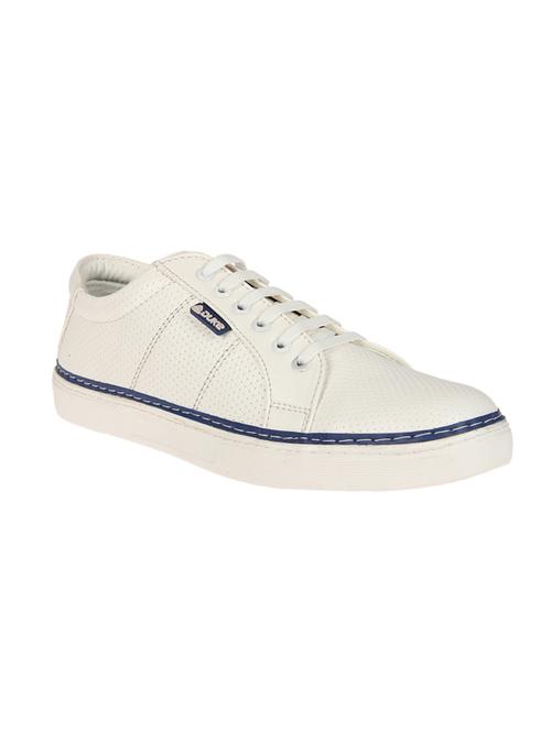 white leatherette sneaker - 14438702 - Very Small Image - 1