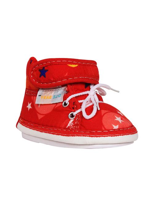 red lace up bootie - 14438762 - Very Small Image - 1