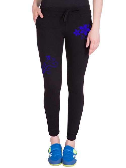 black cotton track pants - 14439043 - Very Small Image - 1