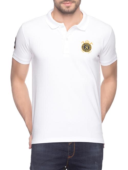 white cotton t-shirt - 14439936 - Very Small Image - 1