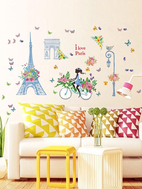i love paris love theme wall stickers - 14439964 - Very Small Image - 1