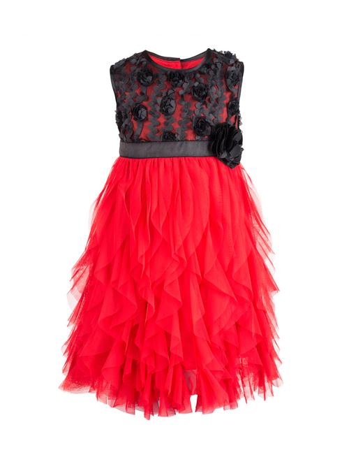 red net frock - 14442021 - Very Small Image - 1