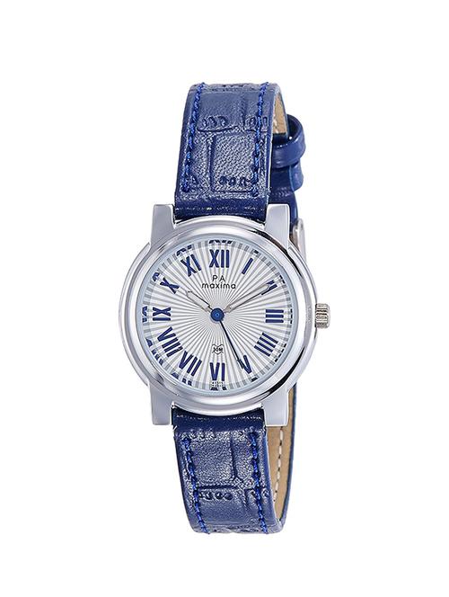 maxima analog white dial women's watch-41311lmli - 14442044 - Very Small Image - 1