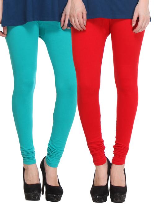 set of 2 multi colored leggings - 14442730 - Very Small Image - 1