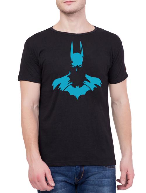 black cotton character t-shirt - 14443619 - Very Small Image - 1