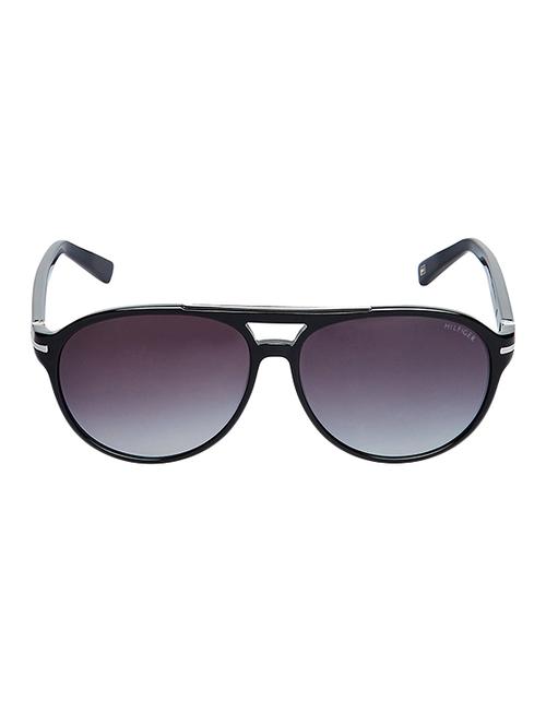 tommy hilfiger gradient aviator men's sunglasses - (7842 blkgr-35 c1 60 s|60|grey color) - 14444952 - Very Small Image - 1