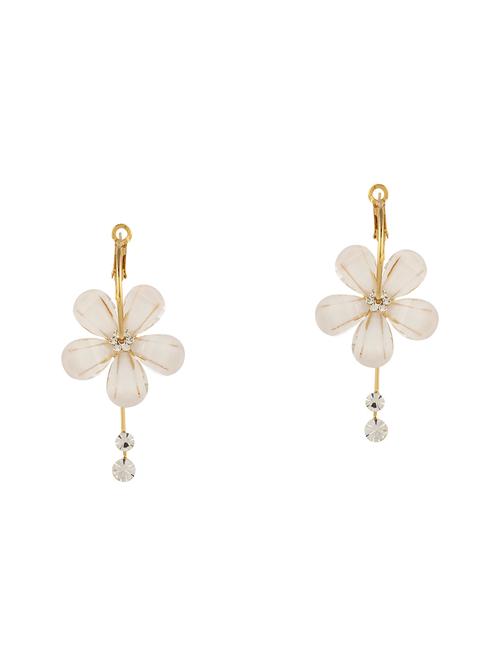 beige drop earring - 14445002 - Very Small Image - 1