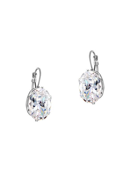 white copper studs earrings - 14445023 - Very Small Image - 1