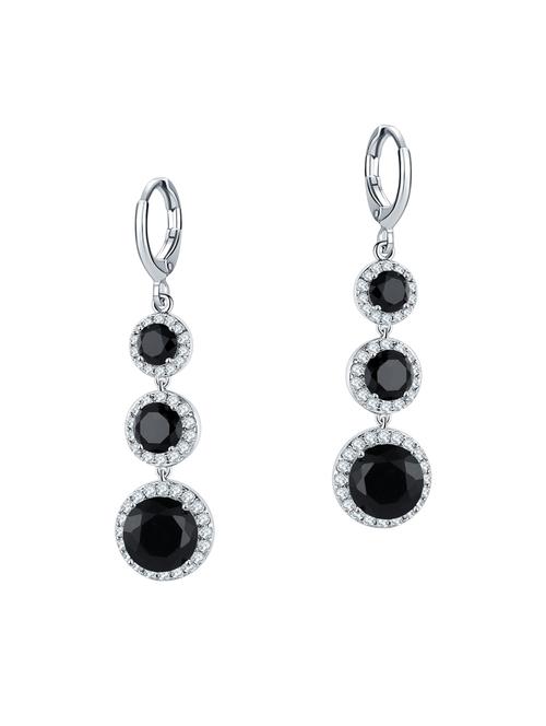 black copper drop earrings - 14445145 - Very Small Image - 1